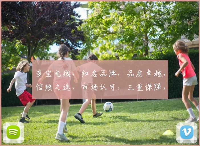 多宝电线，知名品牌，品质卓越，信赖之选，市场认可，三重保障，家居必备。